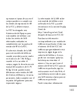 Preview for 184 page of LG 8575 (Spanish) Manual Del Propietario