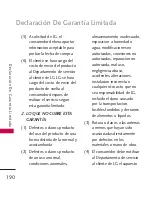 Preview for 191 page of LG 8575 (Spanish) Manual Del Propietario