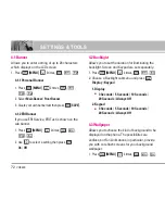 Preview for 74 page of LG 86-C - Heath - Traditional User Manual