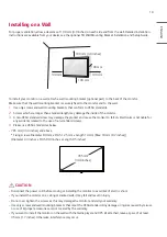 Preview for 19 page of LG 86BH5F Owner'S Manual