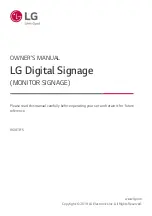 LG 86XE3FS Owner'S Manual preview