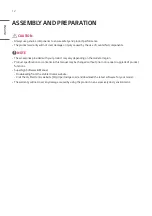 Preview for 12 page of LG 86XE3FS Owner'S Manual