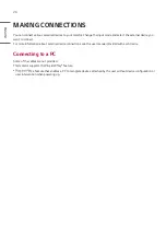 Preview for 20 page of LG 86XE3FS Owner'S Manual