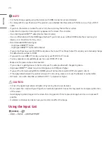 Preview for 24 page of LG 86XE3FS Owner'S Manual