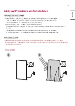 Preview for 13 page of LG 86XF3SK Owner'S Manual