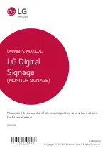 Preview for 1 page of LG 88BH7D Owner'S Manual