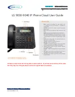 LG 9030 User Manual preview