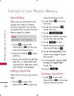 Preview for 42 page of LG 9600 User Manual