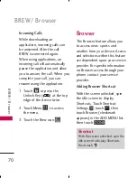 Preview for 72 page of LG 9600 User Manual