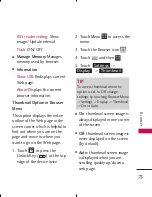 Preview for 75 page of LG 9600 User Manual