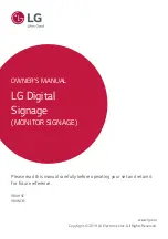 Предварительный просмотр 1 страницы LG 98UH5E Owner'S Manual