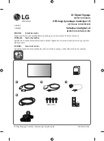 LG 98UH5F Installation Manual preview