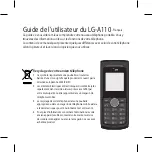 Preview for 33 page of LG A110 User Manual