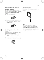 Preview for 12 page of LG A12FT Owner'S Manual