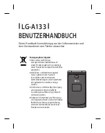 Preview for 3 page of LG A133 User Manual