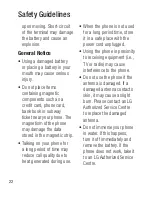 Preview for 22 page of LG A133CH User Manual