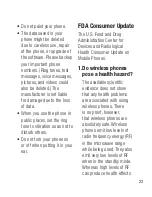 Preview for 23 page of LG A133CH User Manual