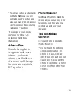 Preview for 17 page of LG A133R User Manual