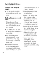 Preview for 22 page of LG A133R User Manual