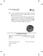 Предварительный просмотр 71 страницы LG A165 Manual