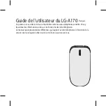 Предварительный просмотр 34 страницы LG A170 User Manual