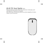 Предварительный просмотр 98 страницы LG A170 User Manual