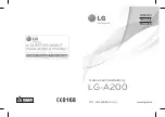 LG A200 Quick Reference Manual preview