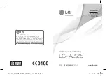 LG A225 Quick Reference Manual preview