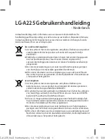 Preview for 3 page of LG A225 Quick Reference Manual