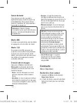 Preview for 40 page of LG A225 Quick Reference Manual