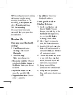 Preview for 78 page of LG A250 Quick Reference Manual