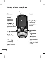 Preview for 6 page of LG A290 User Manual