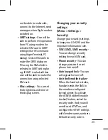 Preview for 25 page of LG A290 User Manual