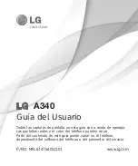 LG A340 (Spanish) Manual preview