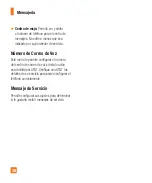 Preview for 38 page of LG A340 (Spanish) Manual