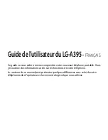 Preview for 51 page of LG A395 User Manual