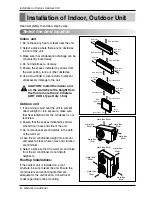 Preview for 6 page of LG A3UW186FA3 Installation Manual