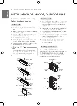 Preview for 8 page of LG A5UW40GFA1 Installation Manual