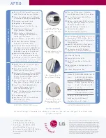 Preview for 2 page of LG A7110 Specification Sheet