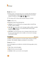 Preview for 190 page of LG A7150 (Italian) Manuale D'Uso