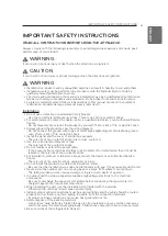 Preview for 3 page of LG A7UW40GFA0 Installation Manual