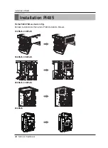 Предварительный просмотр 46 страницы LG A8UW54GFA0 Installation Manual