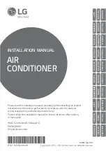 Preview for 1 page of LG AC MANAGER 5 Installation Manual