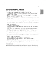 Предварительный просмотр 5 страницы LG ACC-CR-EH5C Owner'S Manual