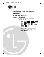 Preview for 1 page of LG ACC25R Owner'S Manual