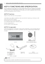 Предварительный просмотр 6 страницы LG ACP IV Install/Owner’S Manual