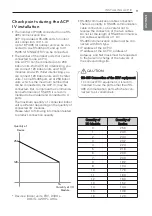 Предварительный просмотр 9 страницы LG ACP IV Install/Owner’S Manual