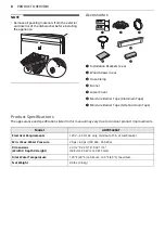 Предварительный просмотр 8 страницы LG ADFD544 Series Owner'S Manual