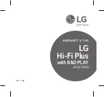 Предварительный просмотр 32 страницы LG AFD-1200 User Manual