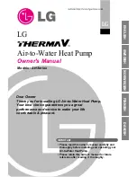 Preview for 1 page of LG AH Series THERMA V Owner'S Manual